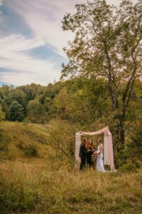 Alternative wedding elopement
